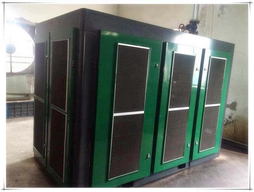 薩震132kw雙級壓縮永磁變頻螺桿式空壓機(jī)